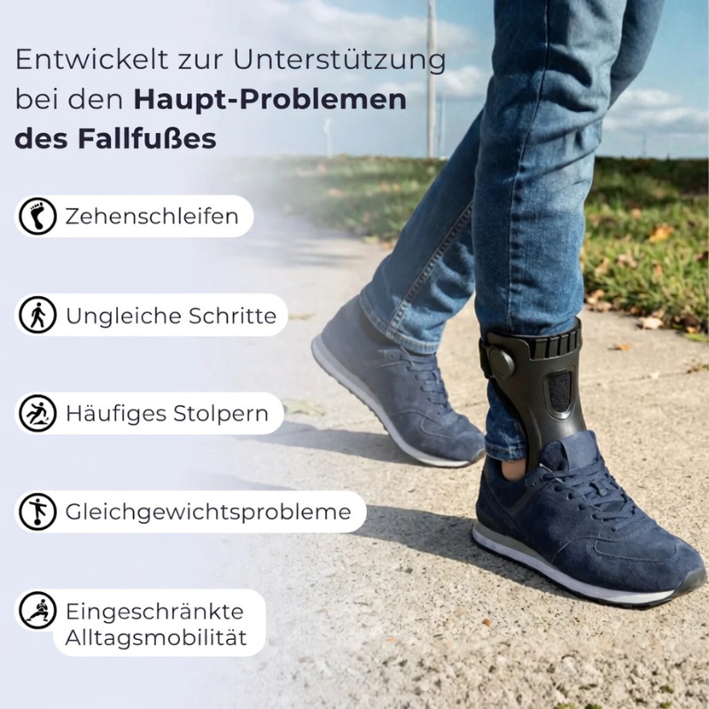 FlexiStep™ AFO-Orthese gegen Fußheberschwäche