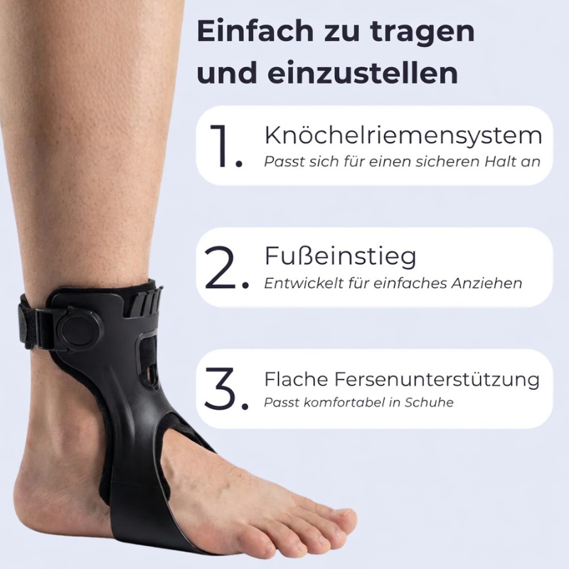 FlexiStep™ AFO-Orthese gegen Fußheberschwäche